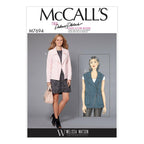 McCall Patterns Misses' Moto-Style Jacket and Vest