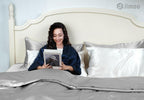 2 Pack 100% Mulberry Silk Pillowcase for Hair and Skin, 22 Momme Pure Natural