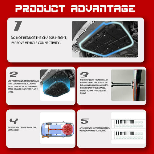 For Audi Q5 2009-2017 Front Engine Splash Shield Engine Cover Case Guard