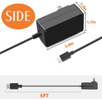 5V Charger for ORORO Battery, USB-C Power Adapter Cord Compatible with ORORO