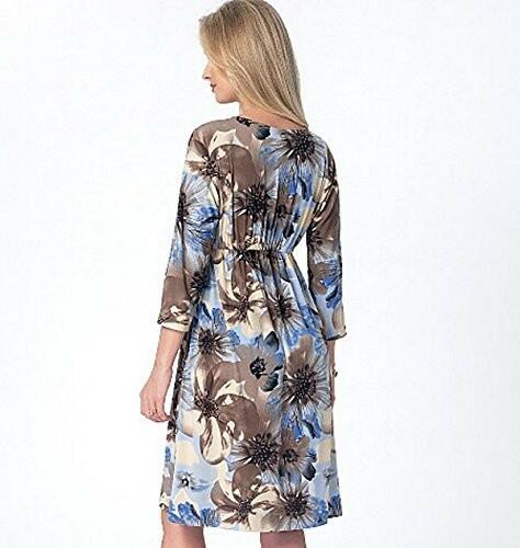 McCall's Patterns M7353 Misses' Raised Elastic-Waist Top and Dresses, Size A5