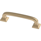 10-Pack Franklin Brass Lombard Cabinet Handles 3" Hole Center Pulls | Champagne