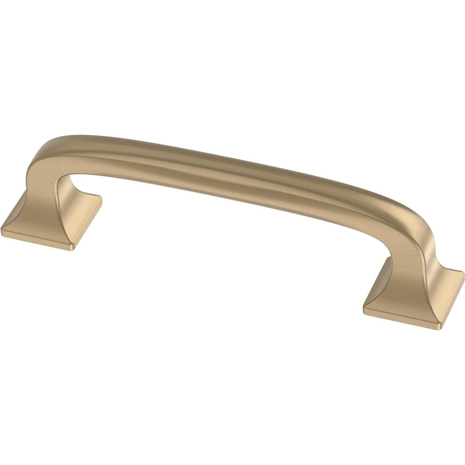 10-Pack Franklin Brass Lombard Cabinet Handles 3" Hole Center Pulls | Champagne