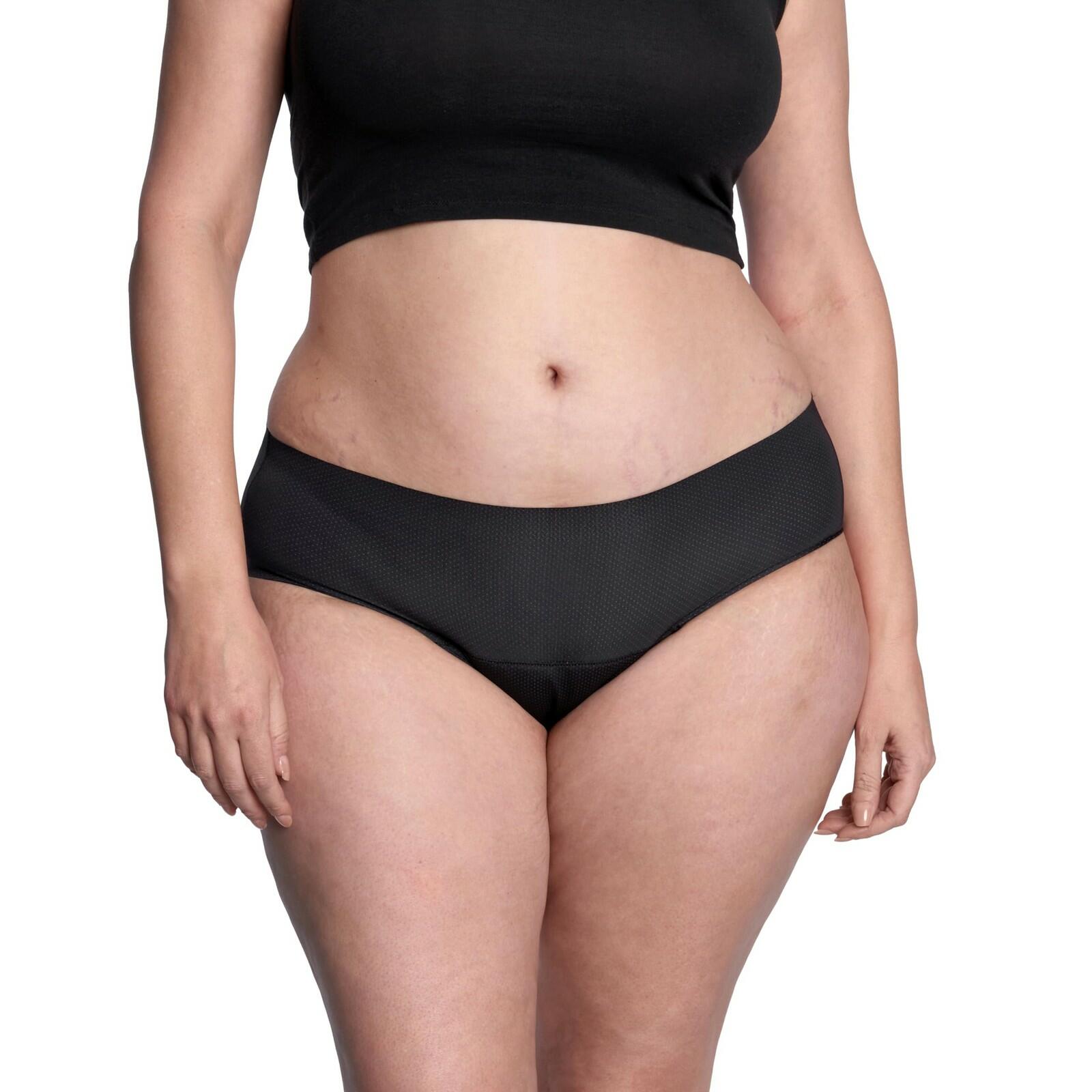 1 Pack THINX Period Underwear, Medium Breathable Hip Huggers, Holds Up to 12