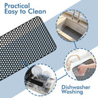 Bestjing Silicone Sink Protectors for Kitchen Sink - 28.4"x 14.3" Kitchen