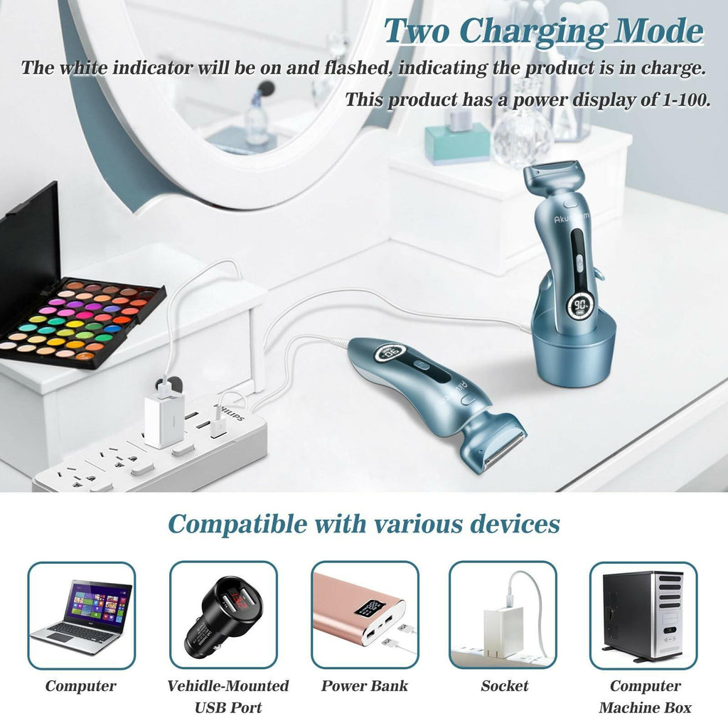 Electric Razors for Women for Legs Bikini Trimmer Electric Shaver for Women