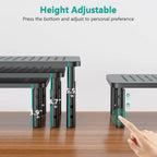 WALI Computer Monitor Stand for Desk, Adjustable Laptop Riser, Desk Monitor
