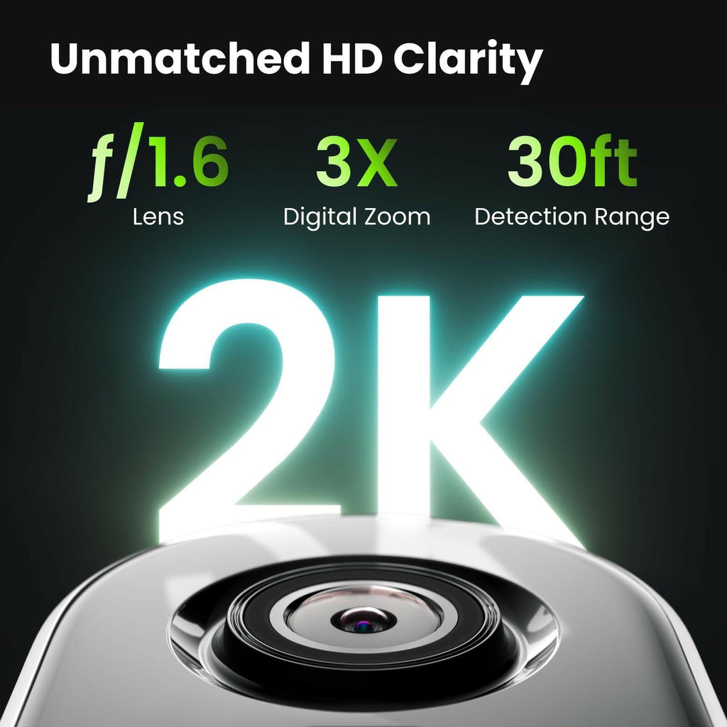 Kiwibit Security Cameras Wireless Outdoor, 2K Outside Camera for Home Security,