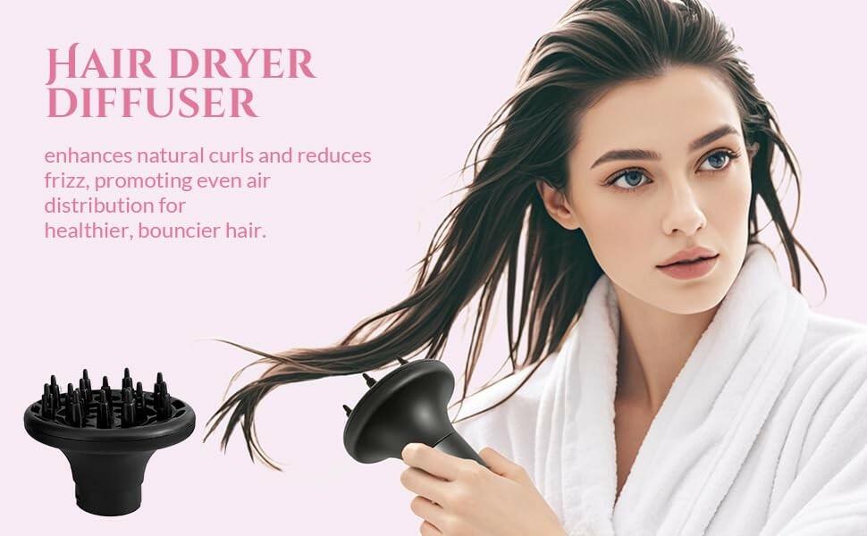 5 in 1 Negative Ion Hair Dryer Brush Blow Dryer Brush Set, Hot Air Styler with