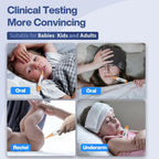 Boncare 10 Seconds Digital Thermometer for Adults and Kids - Accurate & Safe
