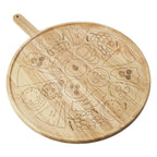 Sophistiplate Charcuterie Board with Placement Guide 22 x 17  Best Gift for