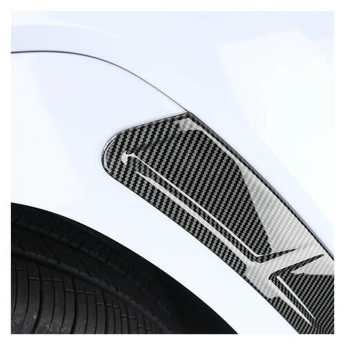 Hyundai Tucson NX4 2022-2026 Rear Wheel Arch Reflective Trim Red ABS