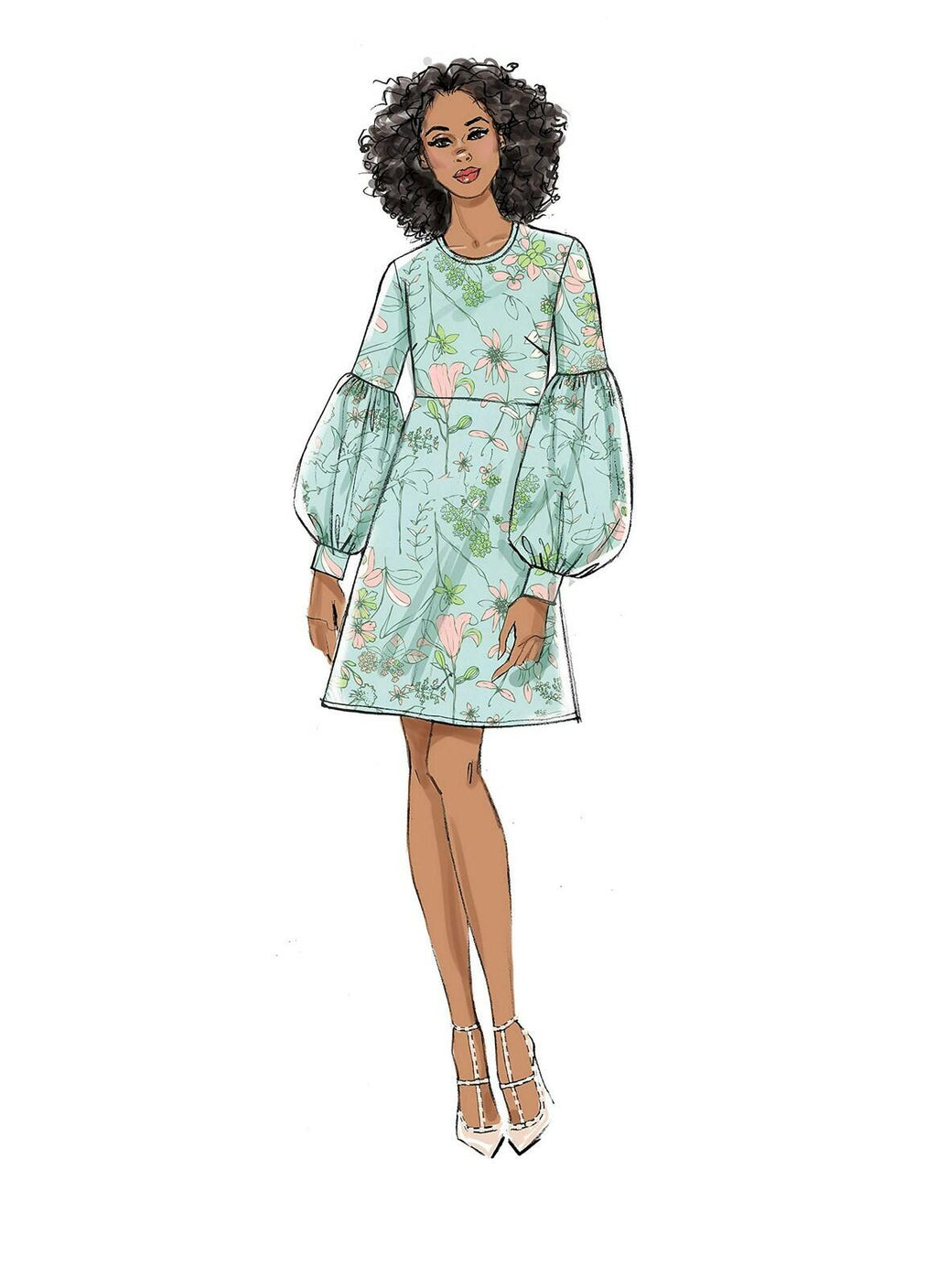 Vogue V9344A5 Very Easy to Sew Women's Fitted Dress Sewing Patterns, Sizes 6-14