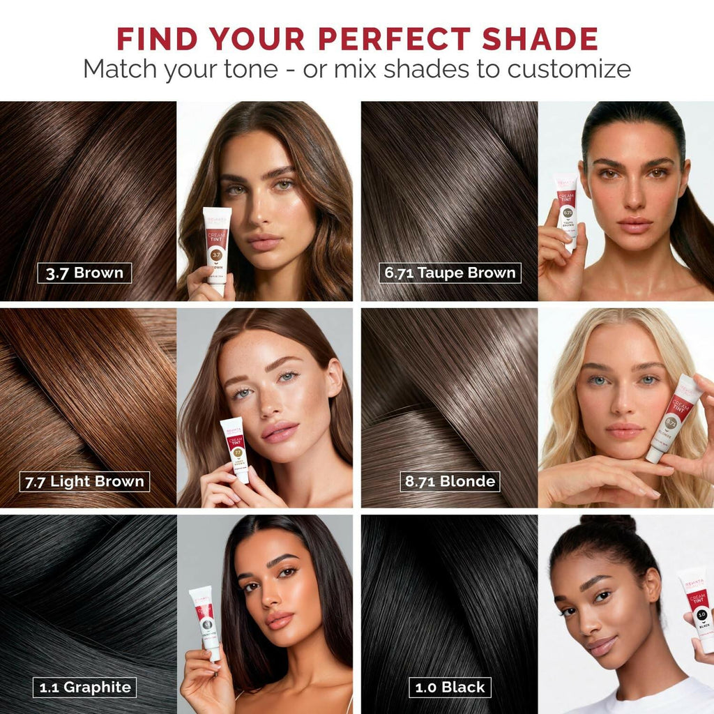 RB RENATA BEAUTY Tint Kit – Cream Hair Dye Kit with Developer and Application
