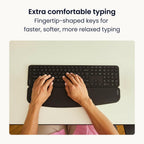 Contour Balance Keyboard: Full-Size Wireless Keyboard with USB Receiver, US