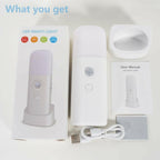 CREWEEL Motion Sensor Night Light Indoor, 2000mAh Battery Operated Lights,