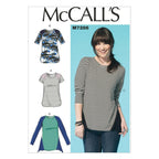 McCall's Patterns M7286 Misses' Tops, Y (X-Small-Small-Medium)