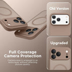 CAPRARO Magnetic for iPhone 17 Pro Case, Upgraded [Full Camera Protection]