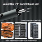 Multi-Functional Electric Screwdriver Set - Cordless Stick Drill w/Wireless