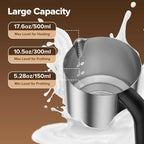 Milk Frother and Steamer, Detachable Electric Milk Frother, 30.44Oz./900ML