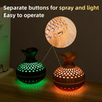 Colorful Cool Mini Humidifier, Flower Shape USB Personal Desktop Humidifier for