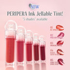 Peripera Ink Jellable Tint, Lip Stain, Korean Lip Tint, High Pigment Color,