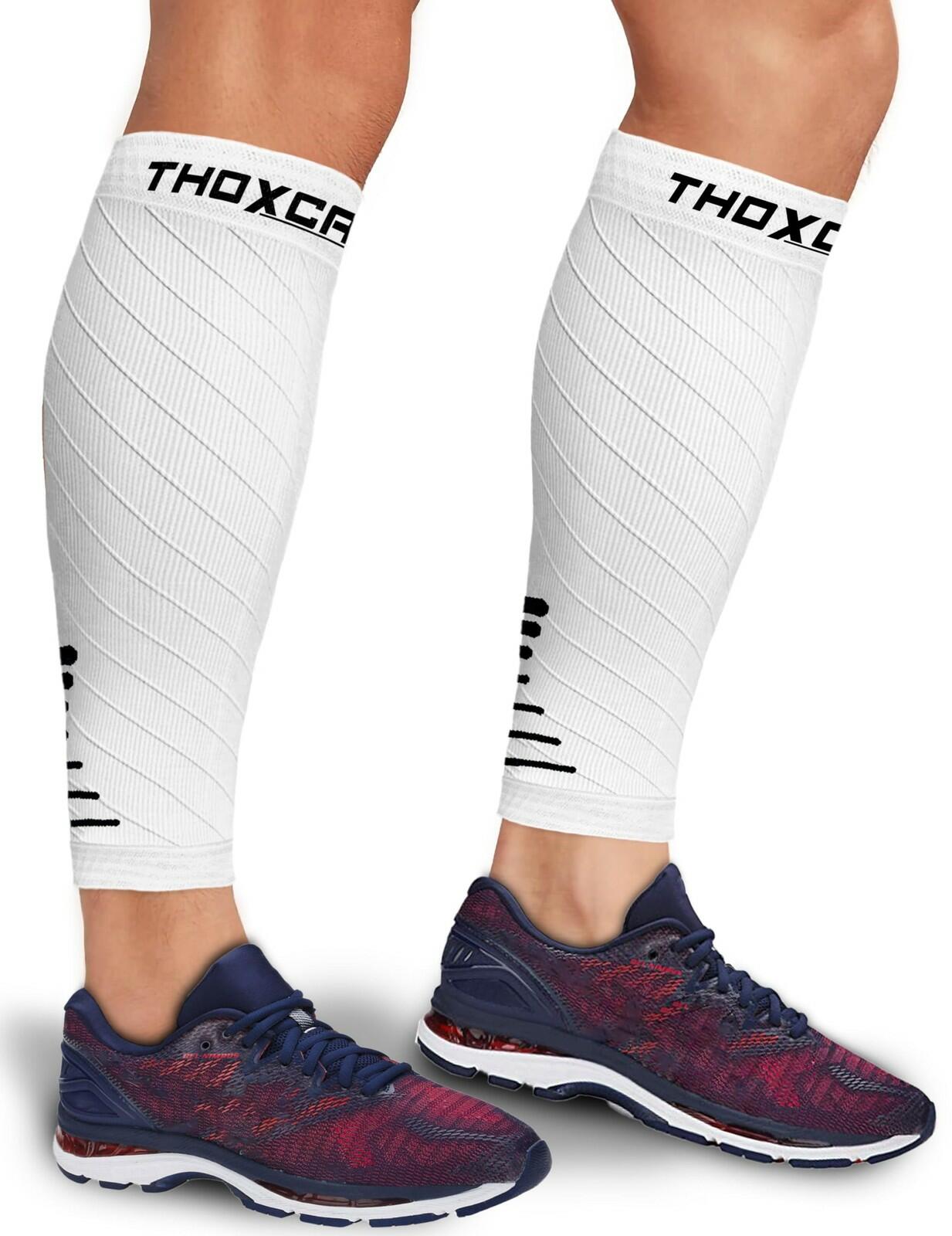 1 Pair Thoxcare Calf Compression Sleeve for Men Women, Leg Support Footless
