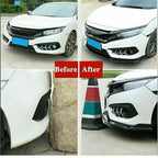 For Mercedes-Benz Car Front Bumper Lip Spoiler Splitter Body Kits Carbon Fiber