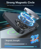 FNTCASE for iPhone 16 Phone Case: Compatible with MagSafe Slim Shockproof