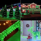 100ft LED Rope Lights Outdoor, 720 LED Connectable and Flexible Tube Lights with