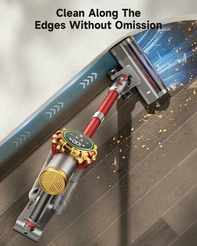 AIPOWAY Cordless Vacuum Cleaner 580W 50Kpa Vacuum Cleaners for Home, 65 Mins