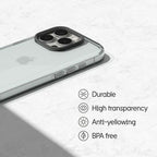 RhinoShield Crystal Clear Case Compatible with iPhone 16 Pro Max | Advanced