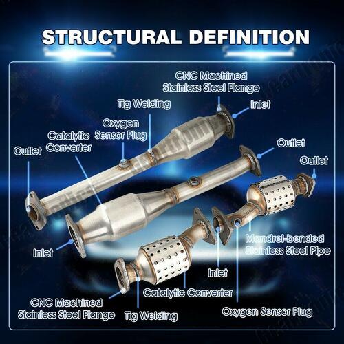 Catalytic Converter Set For 05-14 Nissan Frontier/Xterra 4.0L 2005-12 Pathfinder