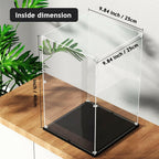 OPEN BOX Size 10x10x15.7in Clear Acrylic Display Case dofopo Dust Protection
