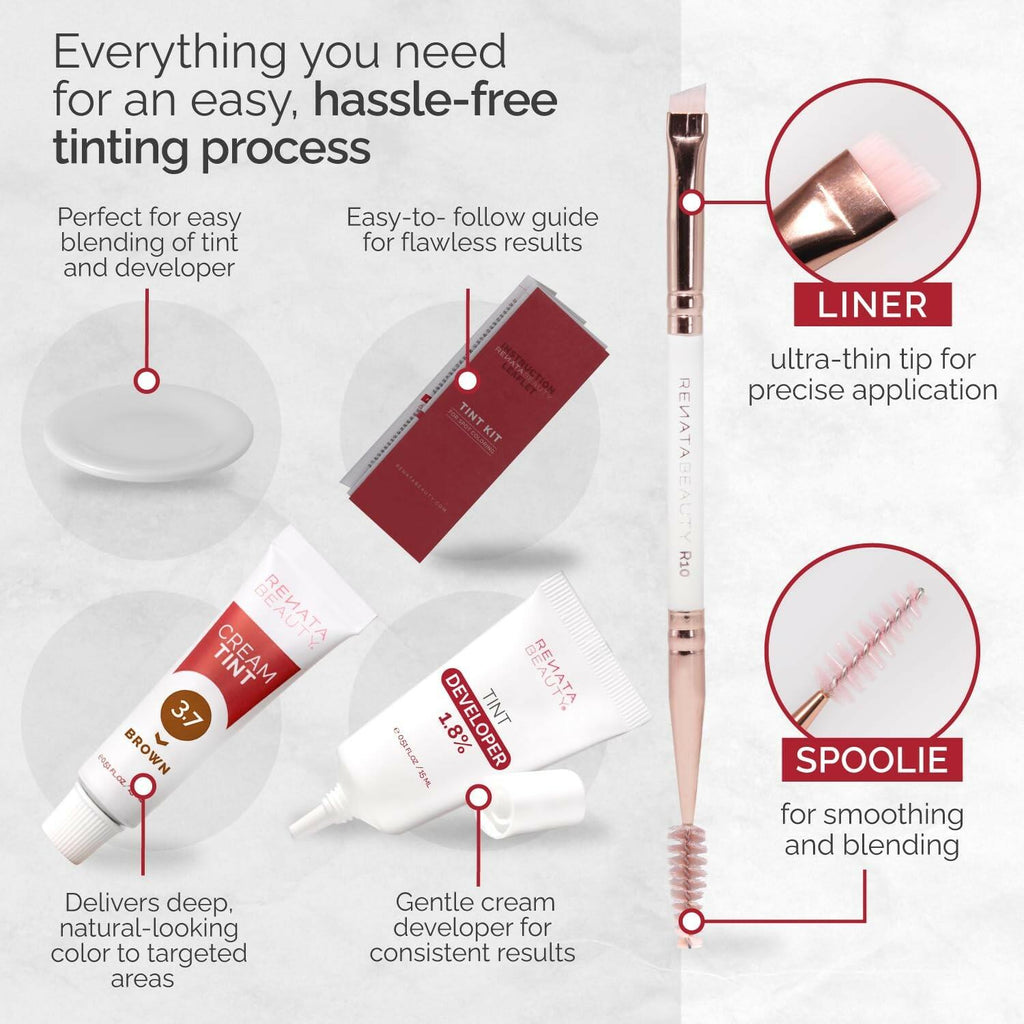 RB RENATA BEAUTY Tint Kit – Cream Hair Dye Kit with Developer and Application