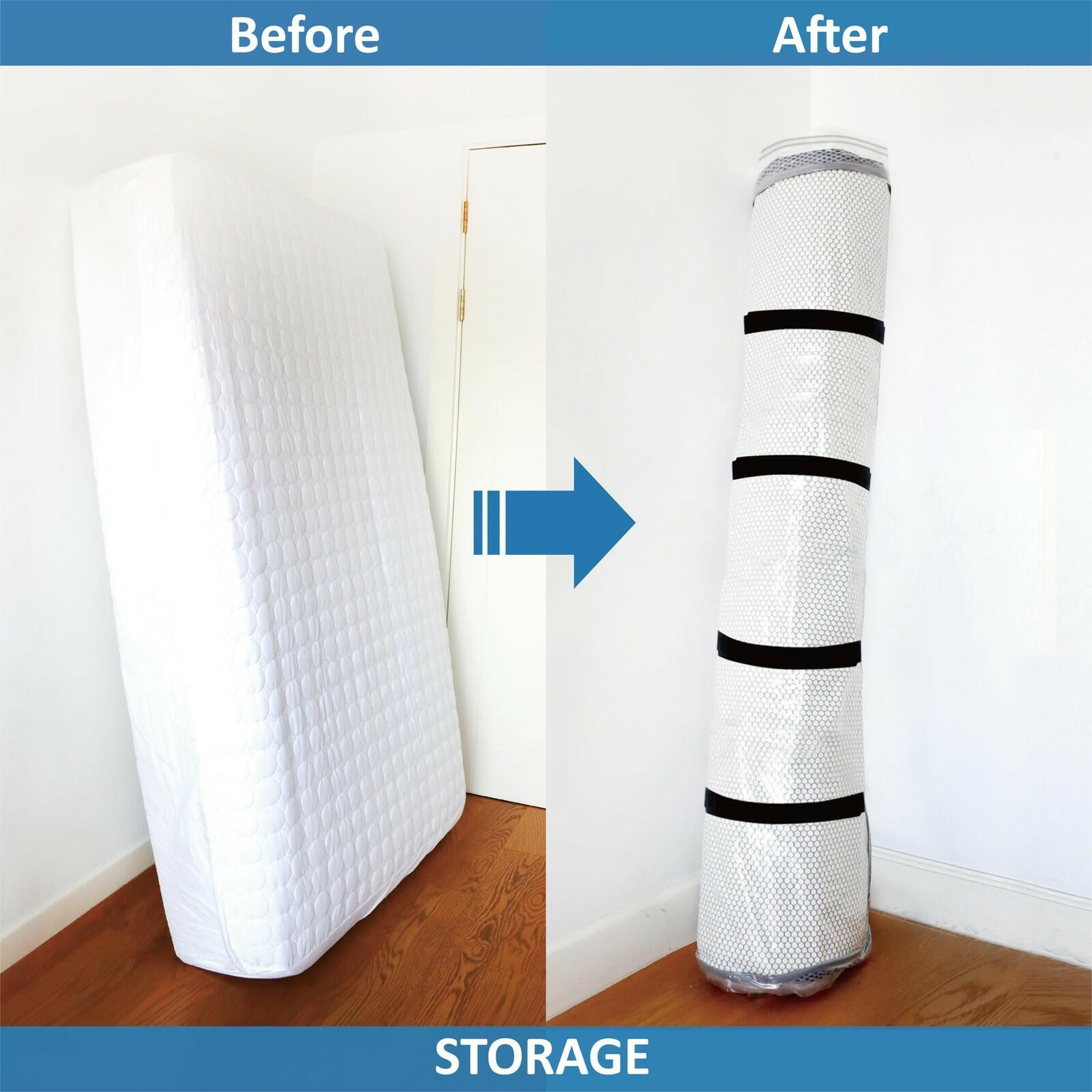 Storage Logic Foam Mattress Vacuum Bag for Moving, Storage, Vacuum Seal Mattress