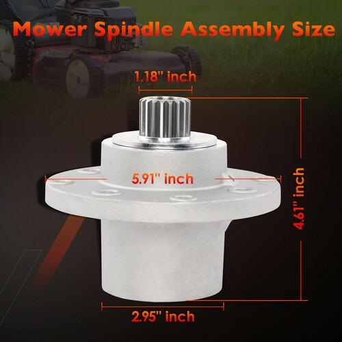 918-05125 Mower Deck Spindle Compatible with Cub Cadet DS60 Tank M48 M54 M60 M72