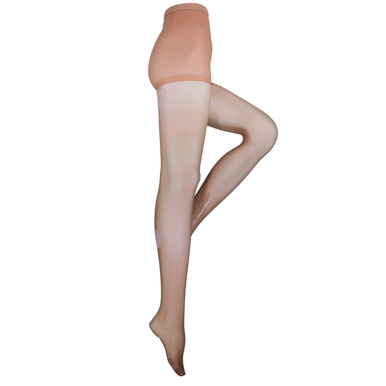 Truform Sheer Compression Pantyhose, 8-15 mmHg, Women's Shaping Tights, 20