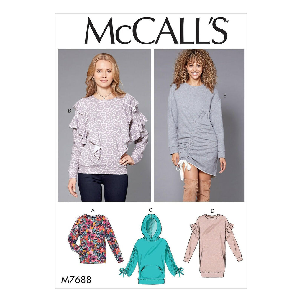 McCall's Patterns Misses' Knit Tops and Dresses