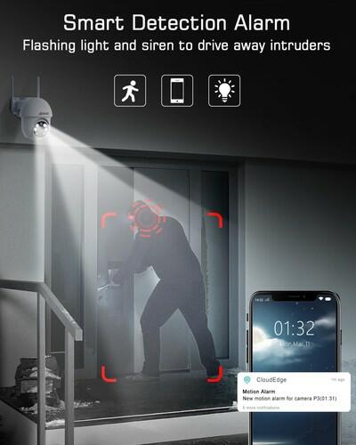 ANRAN 3K/5MP WiFi Security Camera for Home/House Outdoor: 2.4/5GHz Dual-Band,