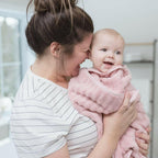 Angelcare Baby Bath Support (Pink)  Ideal for Babies Less than 6 Months Old