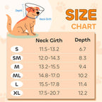Soft Dog Cone Collar for Large Medium Small Dogs, Adjustable Cones for Dogs to