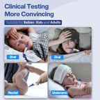 Boncare 10 Seconds Digital Thermometer for Adults and Kids - Accurate & Safe