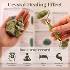 BAIMEI IcyMe Jade Face Roller & Gua Sha, Facial Beauty Skin Care Tools, Self