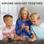 15 Rocks National Geographic Rocks & Mineral Collection - Rock Collection Box
