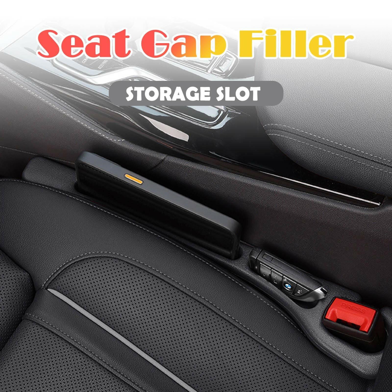 fccairms 2PCS Car Seat Gapster, Car Seat Gap Filler for Filling Gaps Between