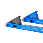 HOUSON Bicycle Chain Tester, Bicycle Chain Gauge Multi-Tool Chain wear Indicator