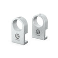 FZONE Mini Aquarium Fixing Clamp, Aluminum Alloy Holder for Rimless Aquariums