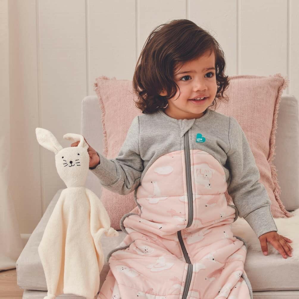 Love to Dream Extra Warm Toddler Sleep Bag (18-36 Mo), Super Soft Temp