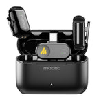 MAONO Wave T1 Mini Wireless Lavalier Microphone for iPhone 17 16 15 & Android
